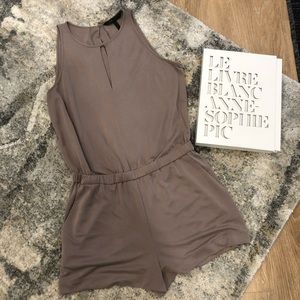 BGBGMaxAzria Dusty Rose Romper